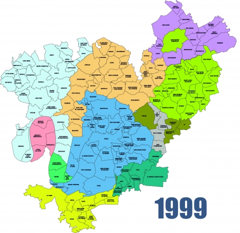 Carte Smédar 1999